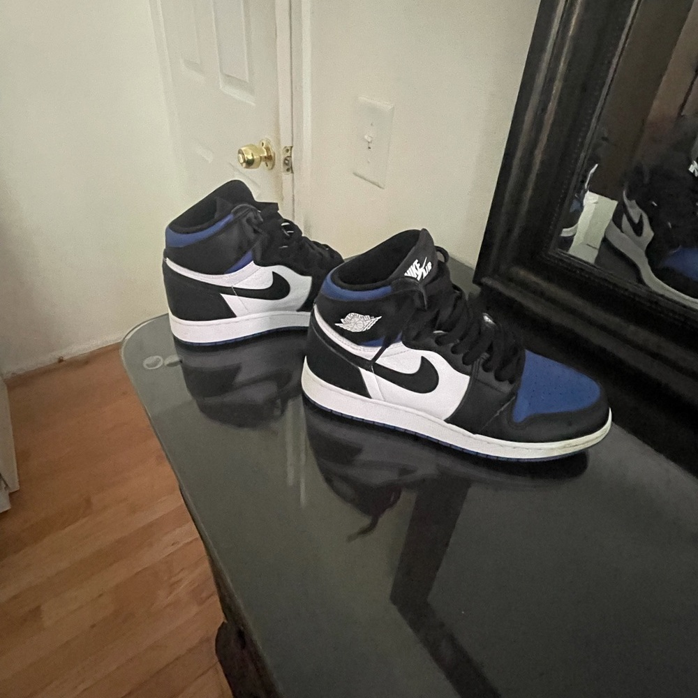 JORDAN 1 ROYAL TOE WOMENS 8